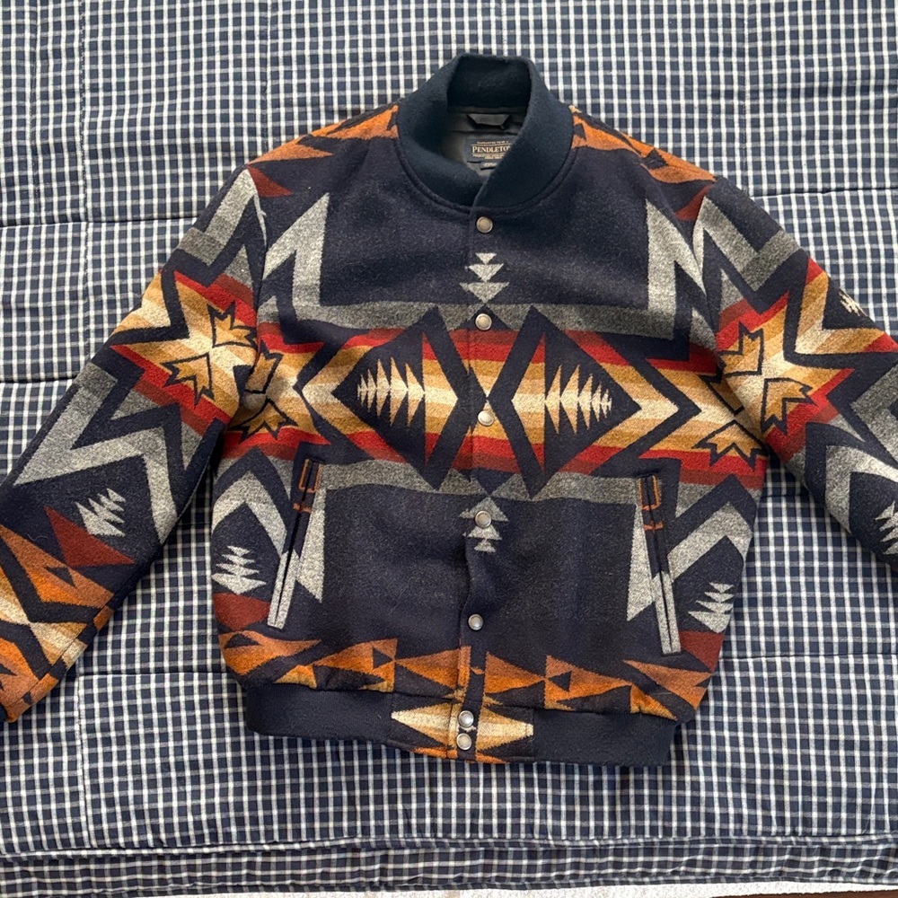 Pendleton Men’s Gorge Snap-Front Wool Jacket, medium